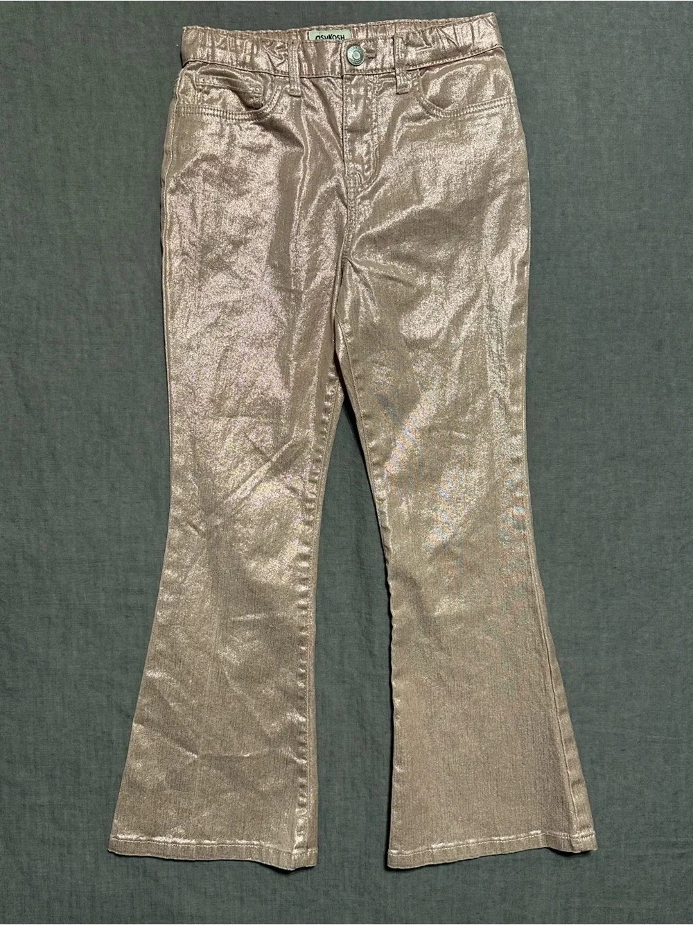 OshKosh B'gosh Rose Gold Shimmery Pants